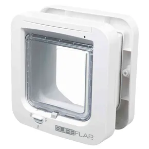 SureFlap 4-Wege-Mikrochip-Tür 21 x 21 cm – Weiß